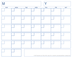 What if you need to print a calendar, but you don't have an internet connection? Blank Calendar Template Free Printable Blank Calendars By Vertex42