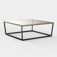 Benjara metal frame glass top coffee table with acrylic legs, clear, brass amazon $ 1083.63. Frame Coffee Table Large Square Iacoli Mcallister
