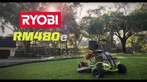 This one is a 42 zero turn model. Ryobi Electric Riding Mower