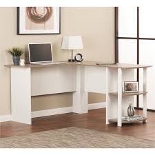 Ameriwood Home Dominic L Desk With Bookshelves Espresso Walmart Com Bookshelf Desk L Shaped Corner Desk Small Bedroom Desk