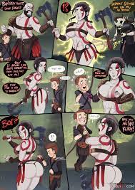 God of war comic porn