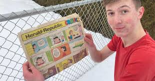 An enjoyable home delivery of the Sunday comics section ... from 34 years  ago!