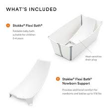 A real cool world flexibath (baby bath seat / stand): Amazon Com Stokke Flexi Bath Bundle White Foldable Baby Bathtub Newborn Support Durable Easy To Store Convenient To Use At Home Or Traveling Best For Newborns