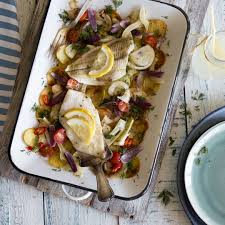Scholle Aus Dem Ofen Mit Fenchel Und Tomaten Rezept Lebensmittel Essen Schollenfilet Getranke Rezepte
