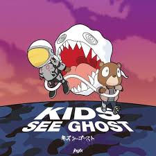 Kids See Ghosts Poster Album Cover Music Art Print Canvas 12x12 14x14 16x16 20x20 24x24 In 2020 Music Art Print Kid Cudi Poster Album Cover Art
