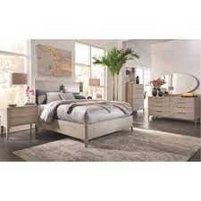 Modern Frosted Ash 6 Piece Queen Bedroom Set Alexandra Bedroom Sets Bedroom Set Full Bedroom Furniture Sets