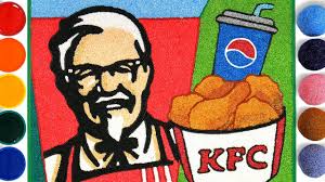 Ayam makanan goreng makan makan malam lezat daging memasak makan siang. Coloring Fast Food Kfc Chicken With Foam Clay Menggambar Mewarnai Ayam Goreng Coca Cola Youtube