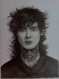 Hi 😊 since I don't have anything to share about me slaying some powerful  guitar chords from our boys, I'll just drop this instead nehehehe 🤭. Ps.  Not my work, I commissioned