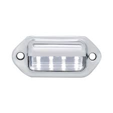 2 White 4 Led License Utility Light