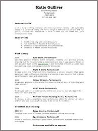 This tells the employer, john should know the job very well. United Kingdom Curriculum Vitae Cv Example Wikitopx