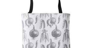Chef Bakery Kitchen Cook Vintage Vegetables Tote Bag Patterns Pattern Special Unique Design Gift Idea Diy Bakery Kitchen Cooking Kitchen Tote Bag