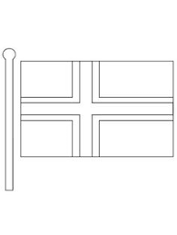 Strykemerke norsk flagg 37 5x50mm 1 stk tegne no. 27 Norway Ideas Norway World Thinking Day Coloring Pages