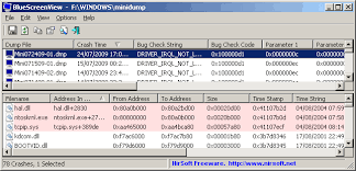 The infamous blue screen of death (bsod) will pop up on an nt system whenever something has gone terribly wrong. Blue Screen Of Death Stop Error Information In Dump Files