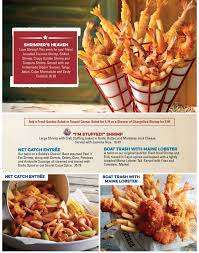 Restaurant and market opened in 1996 on cannery row in monterey, california. Bubba Gump Shrimp Co Menu In Laughlin Nevada Usa