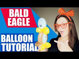 Bald Eagle Balloon Animal Tutorial Youtube Balloon Animals Balloons Bald Eagle