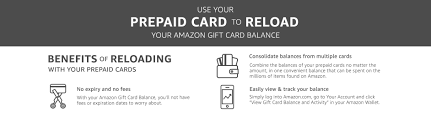 Amazon cash lets you add cash to your amazon balance at over 45,000 participating stores by purchasing and automatically claiming an amazon.com gift card to your amazon balance. Reload With Your Prepaid Card