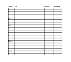 Printable Food Tracking Charts Andbeyondshop Co