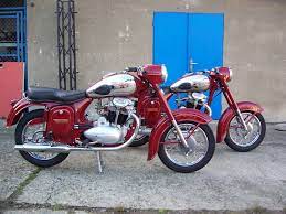 1958 Jawa 500 Ohv Czechoslovakia Classic Motorcycles Red Motorcycle Moped Scooter