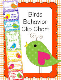 Behavior Clip Chart Behavior Management Birds 2 Behavior