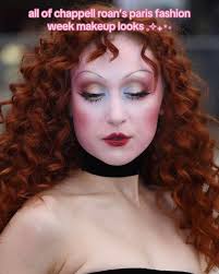 Chappell Makeup Paris Fashion Week