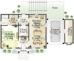 Adria 7687 1 Bedroom And 1 5 Baths The House Designers House Plans Floor Plans Traditional House Plans