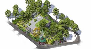 Concept Art For Zoo Berlin S New Panda Enclosure Designed By Danpearlman Panda Habitat Panda Rare Animals