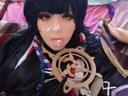 Genshin Impact trans doll Scaramouche cosplayer gets stuffed in the ass -  Tranny.one