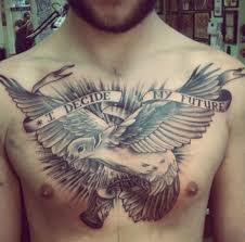 Tattoo designs crazy wierd or cool you decide tattooing. Picture Of I Decide My Future Tattoo On The Chest