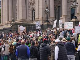 But if there's one thing victorians are good at it's laughing away the pain by. Conspiracy Theorists Defy Vic Lockdown The Canberra Times Canberra Act
