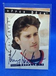 1994-95 Upper Deck Be a Player Signatures Auto Kerry Huffman #83 Auto