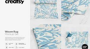 Download Carpet Mockup Templates And Doormat Mockups Texty Cafe Woven Rug Graphic Design Studios Woven