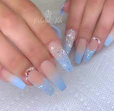 50 the most popular nail design for coffin nails blue acrylic nails popular nail designs coffin nails designs