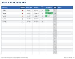 Project Management Action List Excel Template 5970