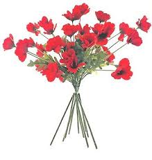 Chenbz artificial flower home decor artificial flower, two rosemary, fake flower, hair accessory, flower (10pcs). 10 X Artificial Red 45cm Poppy Flowers Decorative Red Silk Meadow Poppies Ebay