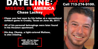 Mysterious disappearance of Texas man Chase Lackey still an open  investigation 7 years later