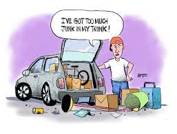 What is junk in the trunk? If You Want A Happier Life Empty Your Trunk By John P Weiss Personal Growth Medium