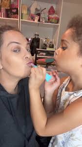 Just a makeup moment with my little girl!