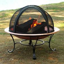 Do you have a round metal fire pit cover? Easy Access Replacement Spark Fire Pit Screen Walmart Com Walmart Com