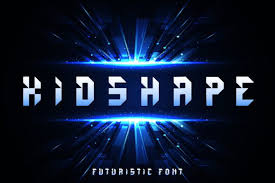Please, talk with the author for commercial use or for any support. Kids Shape Font By Tosca Digital Creative Fabrica In 2020 Futuristic Fonts Futuristic Shapes For Kids