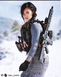 This is Mara in real life. Her name is Alex zedra and i love her. :  rmodernwarfare