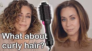 I have also suffered from hair loss for the majority of my life, which has made trying out new brushes and products more and more challenging and nerve wracking. Revlon One Step Hot Hair Brush Will It Work On Curly Hair Youtube