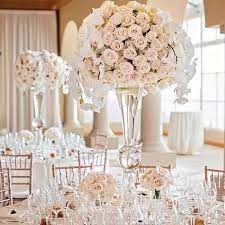 Rosella Glass Vase Centerpiece Hire