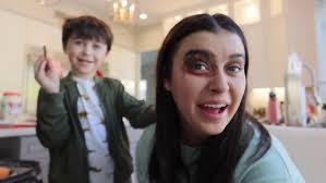 1 YEAR OLD BROTHER LET ME DO HIS MAKEUP "Jett"