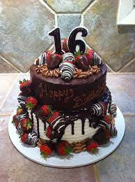 (assembled, except the lottery tickets will need to be placed in top) great for 16th, 18th(shown), or 21st birthdays and graduations. Chocolate Novelty Cake Strawberry Birthday Cake Birthday Cake For Boyfriend Cake For Boyfriend