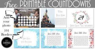 Free Printable Countdown Calendar Template Customize Online