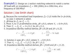 Impedance Matching And Tuning Ppt Video Online Download