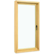 We're in the design phase of a home with our architect and he's adamant that we should have wood windows that have aluminum clad exterior. Casement Window Push Out Marvin Wooden Aluminum Double Glazed