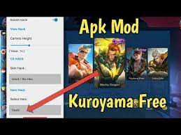 Apk Mod Kuroyama Free Mobile Legends For Not Root Youtube Mobile Legends Mobile Legend Wallpaper Life Money Hacks