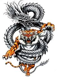 It isn't a secret that many men and women choose this kind of tattoos and place it on the arms, a back, shoulders or legs. Temporary Tattoo Men Dragon Tiger Fight Tattoo Big Body Art Sticker Tatuagem Art Deco Wall Stickers Art Thanksgivingstickers Oil Aliexpress