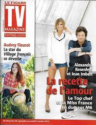 Alexandra rosenfeld et jean imbert lors de l avant premiere de malavita a paris puretrend from static1.puretrend.com. Tv Magazine N 21507 29 09 2013 Alexandra Rosenfeld Jean Imbert Audrey Fleurot Tom Selleck Fleurot Donald Sutherland Jean Imbert